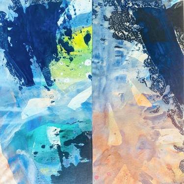 Original Abstract Expressionism Abstract Paintings by Adelle Patten