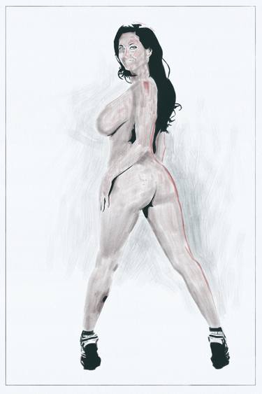 Original Conceptual Nude Digital by Guillermo Freytes