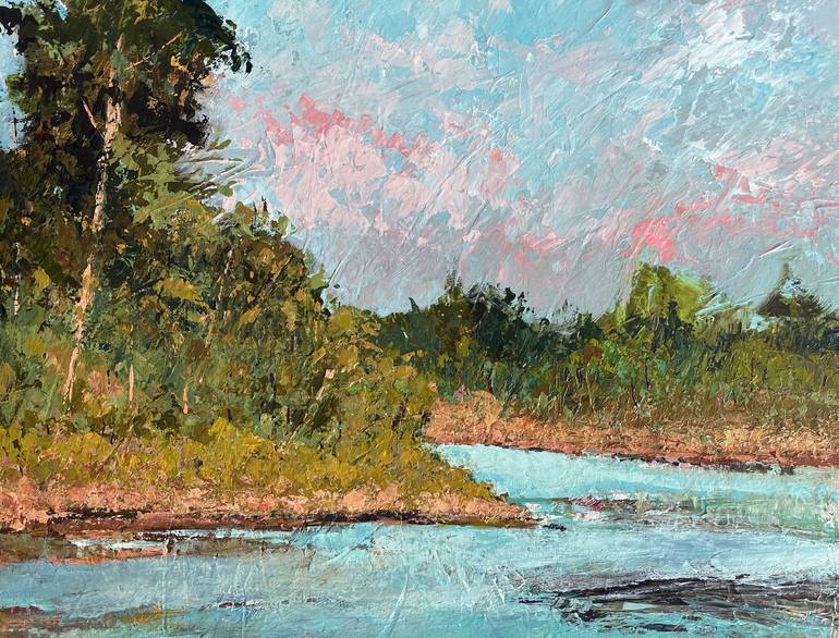 Original Fine Art Landscape Painting by Filomena Booth