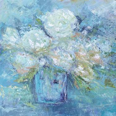 Original Fine Art Floral Paintings by Filomena Booth