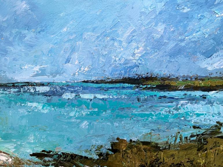 Original Contemporary Seascape Painting by Filomena Booth