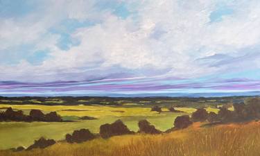 Original Abstract Landscape Painting by Filomena Booth