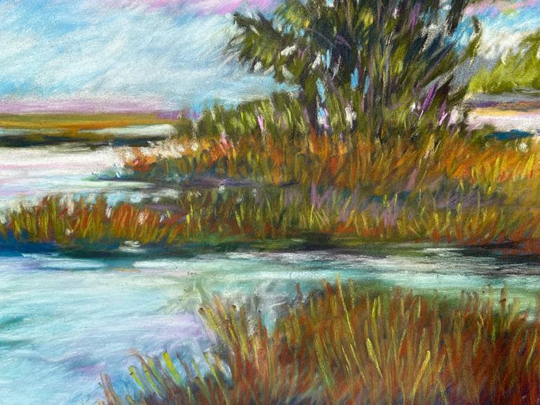 Original Impressionism Landscape Painting by Filomena Booth
