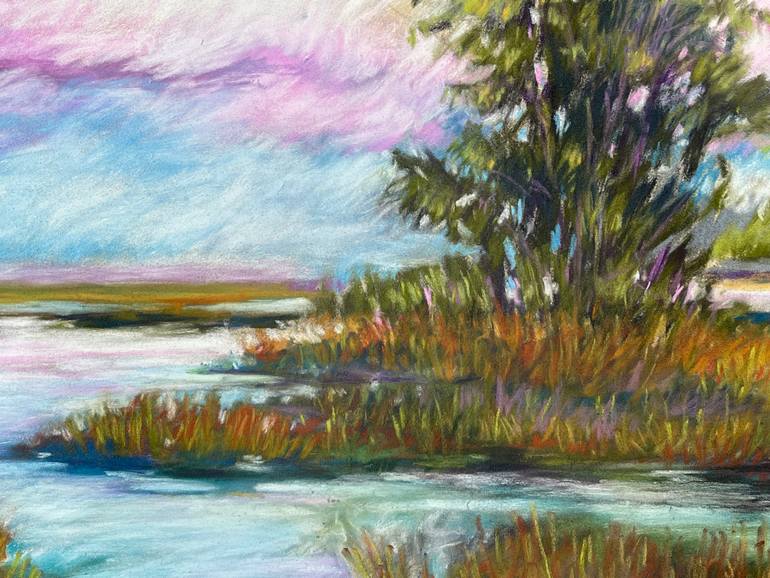 Original Impressionism Landscape Painting by Filomena Booth