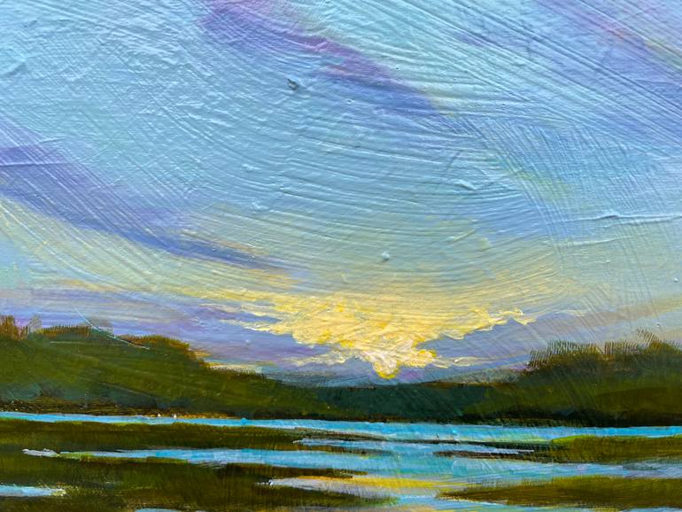 Original Impressionism Landscape Painting by Filomena Booth