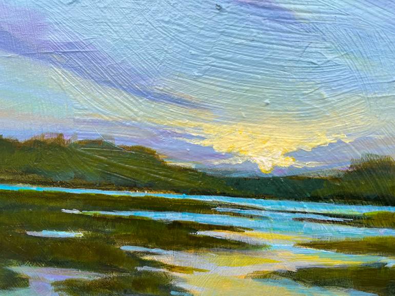 Original Impressionism Landscape Painting by Filomena Booth