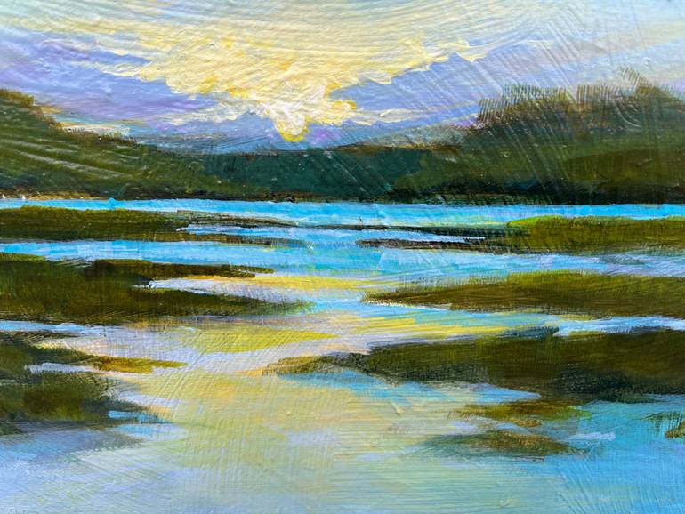 Original Impressionism Landscape Painting by Filomena Booth