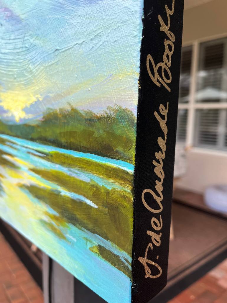 Original Impressionism Landscape Painting by Filomena Booth