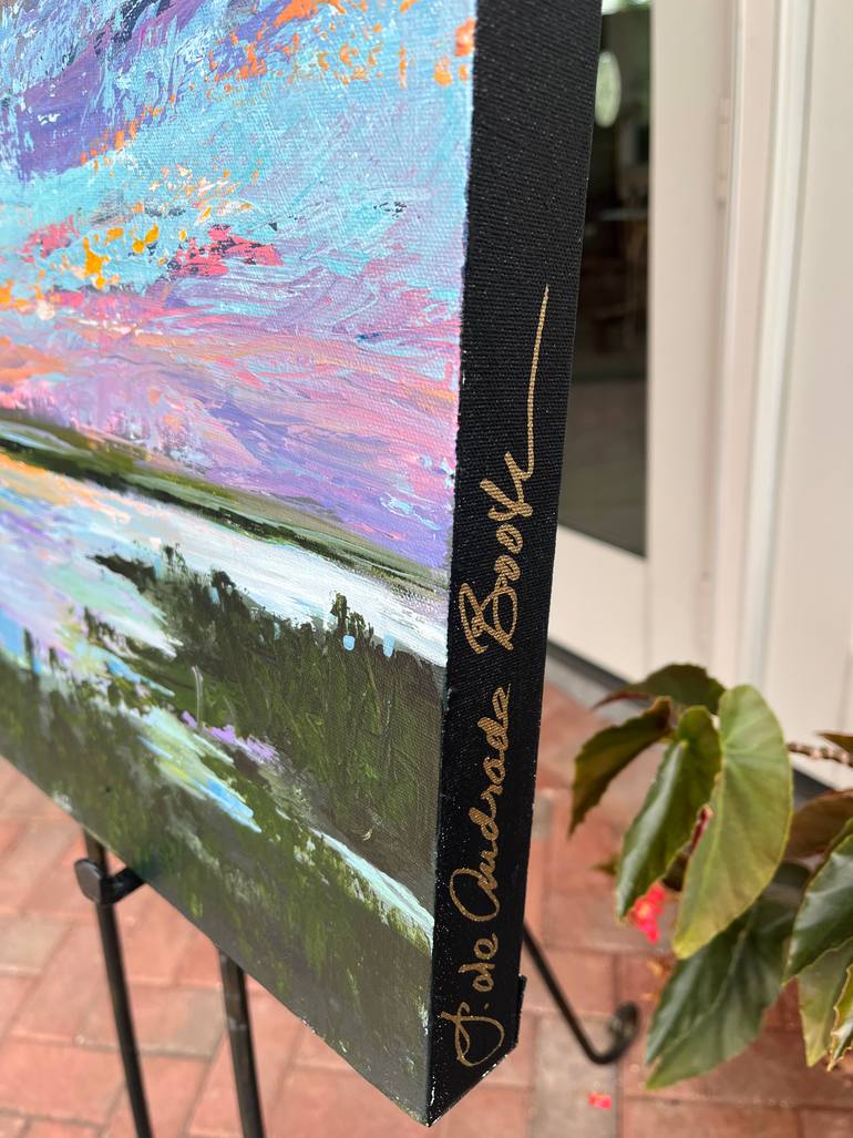 Original Abstract Landscape Painting by Filomena Booth
