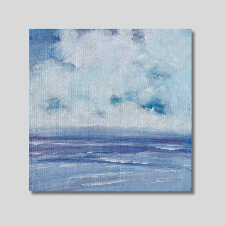Original Abstract Seascape Painting by Filomena Booth