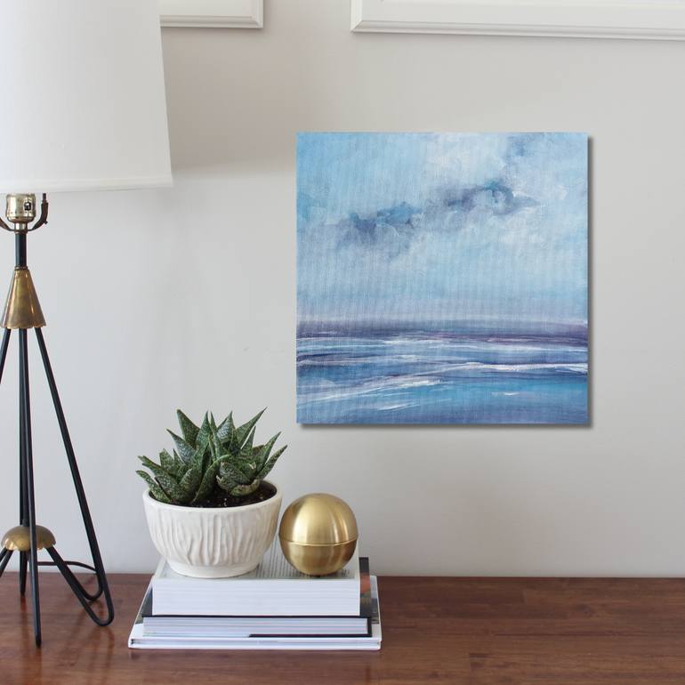 Original Abstract Seascape Painting by Filomena Booth
