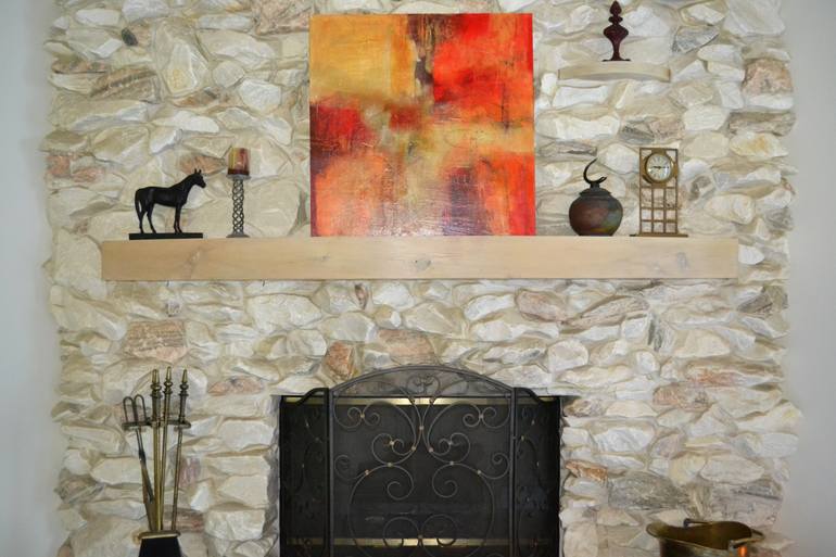 Original Abstract Expressionism Abstract Painting by Filomena Booth