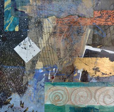 Original Abstract Collage by Filomena Booth