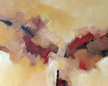 Original Modern Abstract Paintings by Filomena Booth