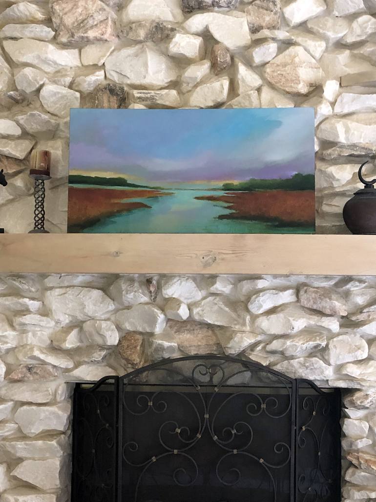 Original Modern Landscape Painting by Filomena Booth
