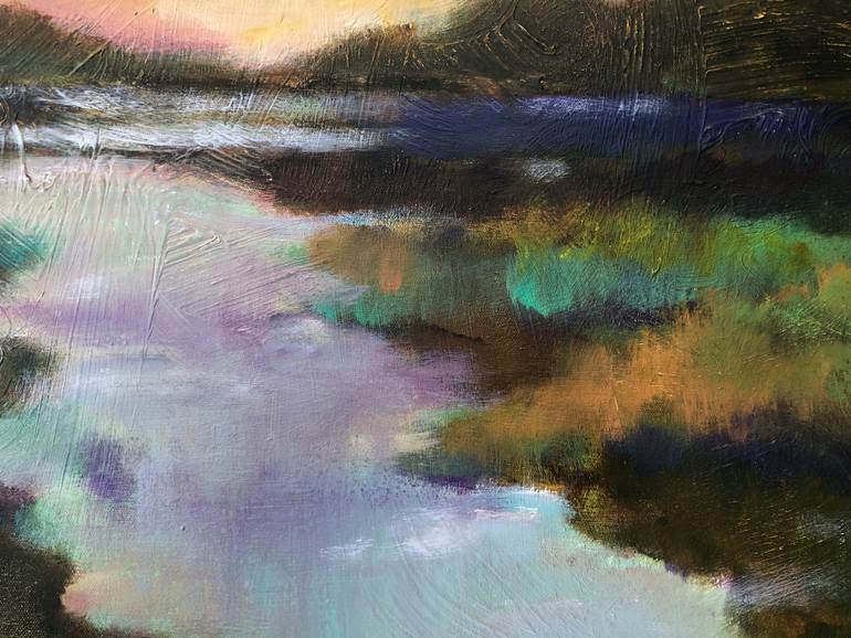 Original Abstract Landscape Painting by Filomena Booth