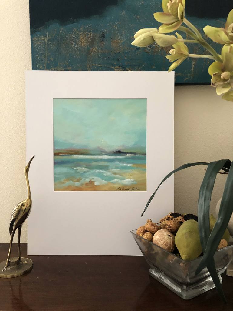 Original Impressionism Seascape Painting by Filomena Booth
