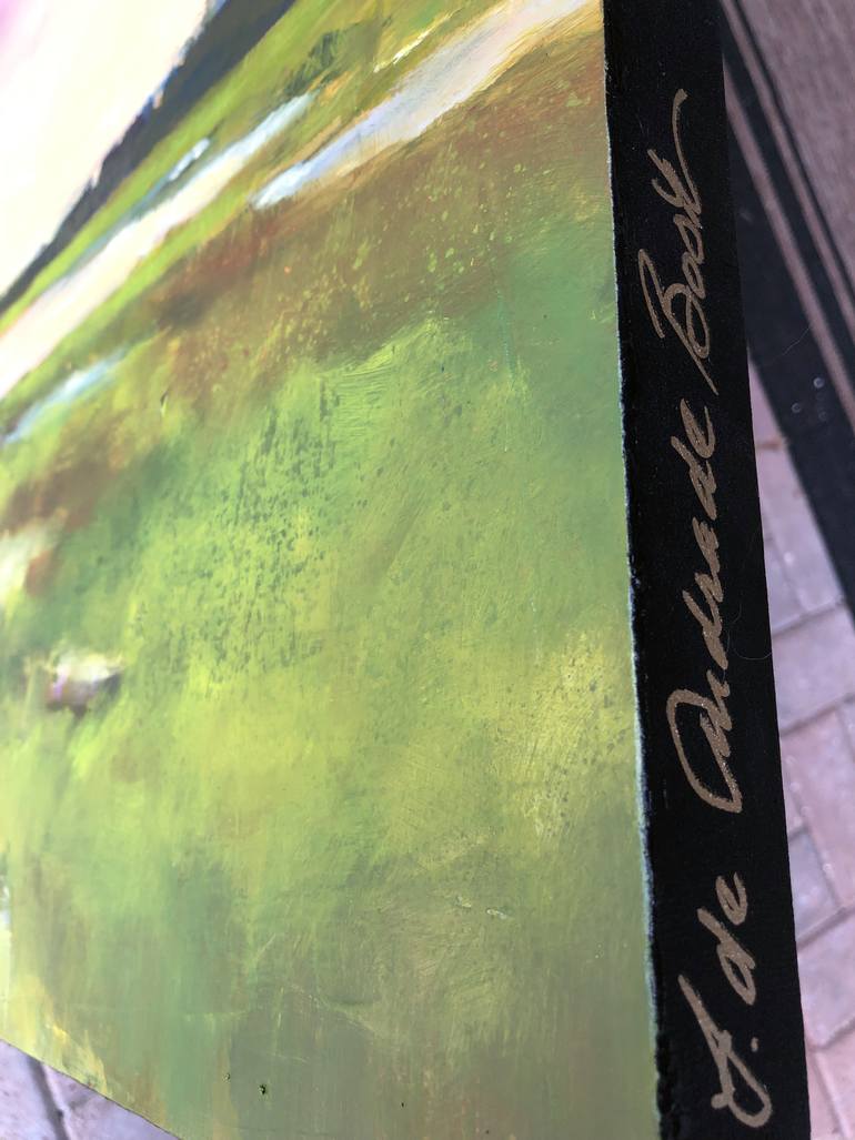 Original Impressionism Landscape Painting by Filomena Booth