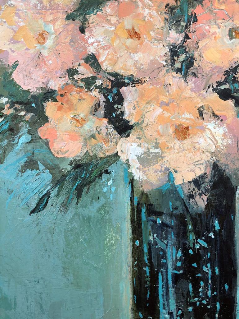 Original Floral Painting by Filomena Booth