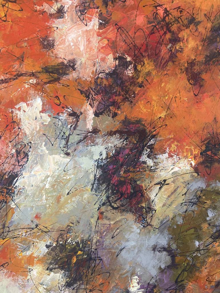 Original Abstract Painting by Alfonso Sosa