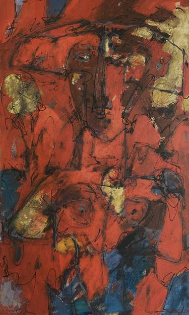 Original Abstract Expressionism Abstract Paintings by Alfonso Sosa