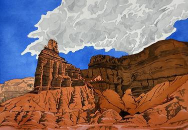 Original Landscape Paintings by Shawn P Bailey