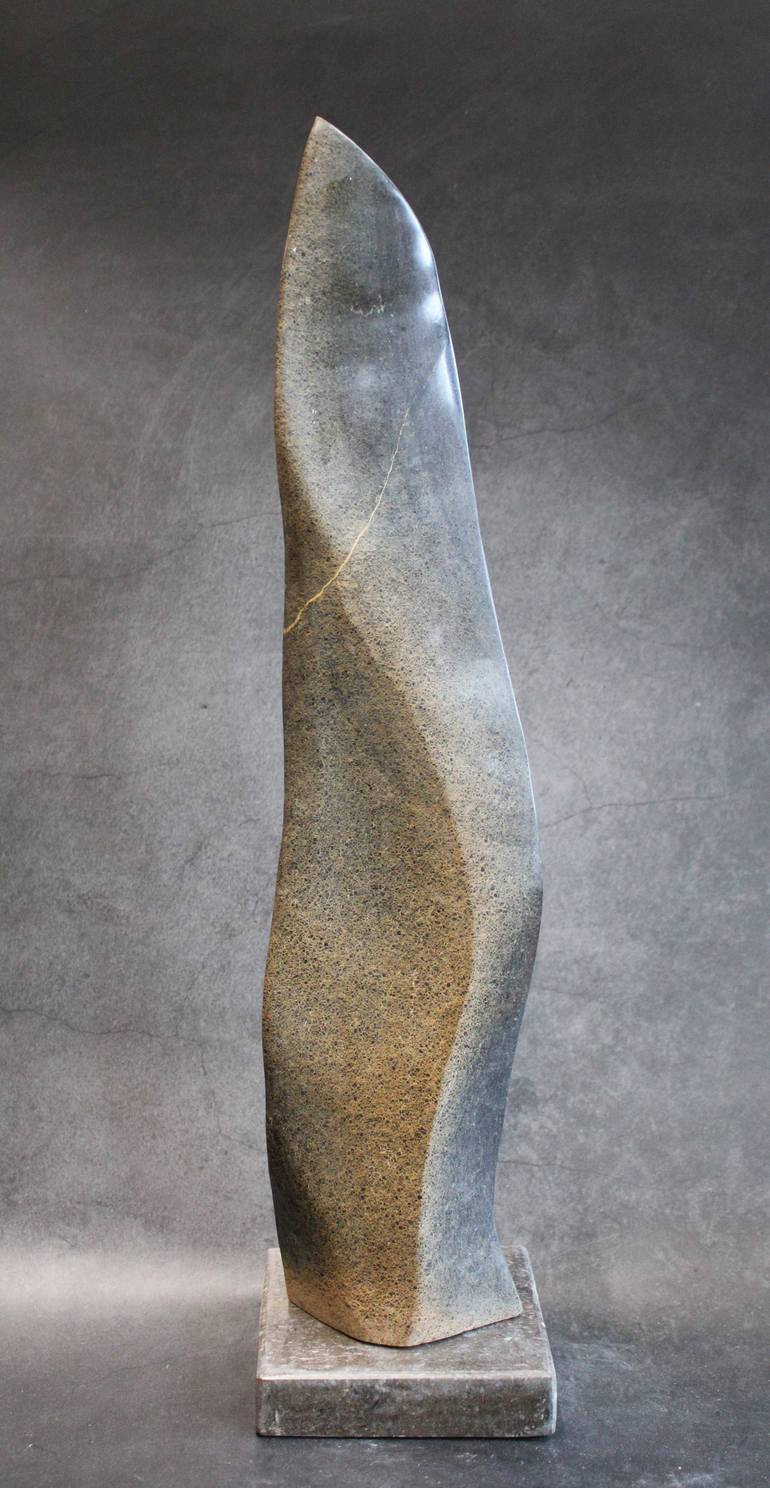 Original Abstract Sculpture by Cis Van Peer