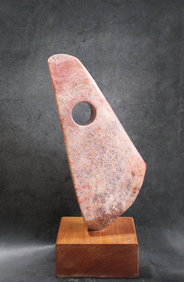 Original Abstract Sculpture by Cis Van Peer