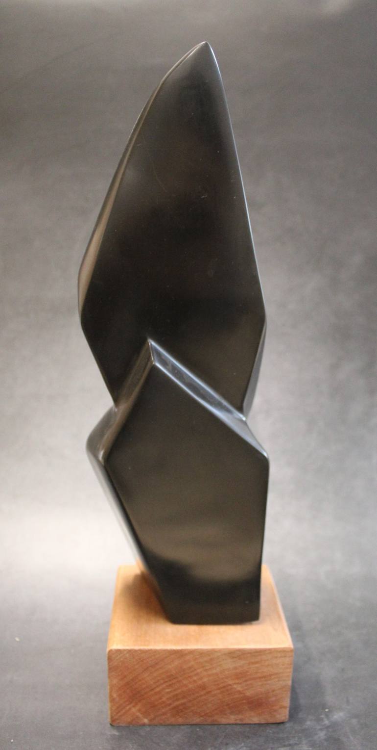 Original Abstract Sculpture by Cis Van Peer