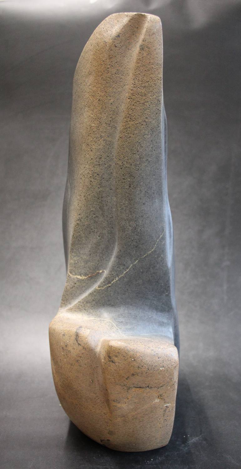 Original Abstract Sculpture by Cis Van Peer