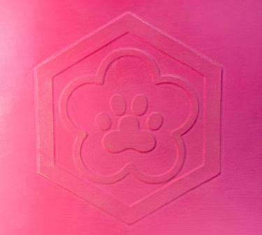 Limited edition of 30] Auspicious hexagonal plum and paw print thumb