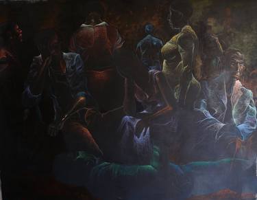 Original Contemporary People Paintings by Mwass Githinji