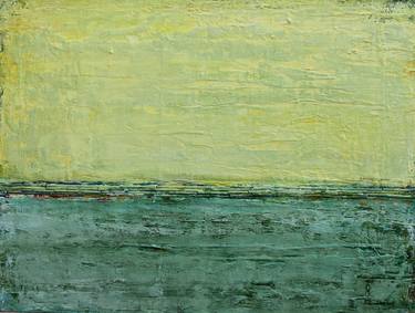 Original Abstract Expressionism Abstract Painting by Halina Domanski