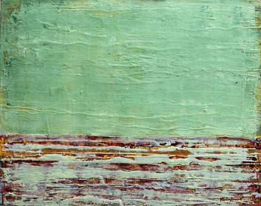 Original Abstract Expressionism Abstract Painting by Halina Domanski