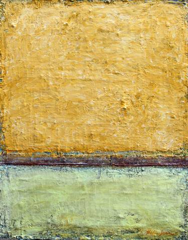 Original Abstract Expressionism Abstract Painting by Halina Domanski