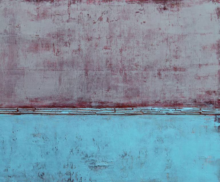 Original Abstract Expressionism Abstract Painting by Halina Domanski