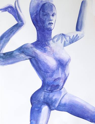 Print of Figurative Women Paintings by Azalia Reco
