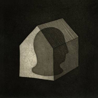 Original Abstract Home Printmaking by Sunnu Rebecca Choi