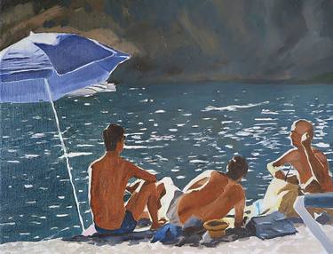 Original Beach Paintings by karine Bartoli