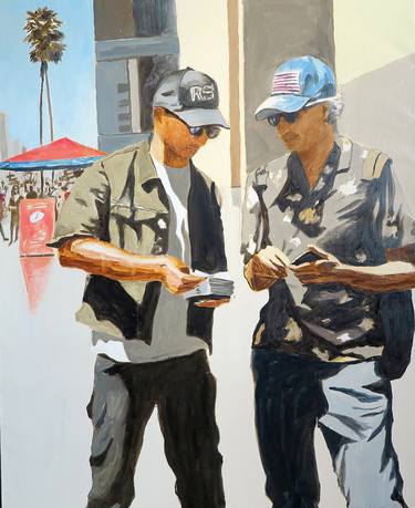 2 personnages, Los Angeles thumb