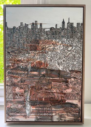 Original Contemporary Landscape Painting by Sebnem Gencer