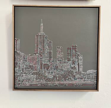 Original Contemporary Landscape Painting by Sebnem Gencer