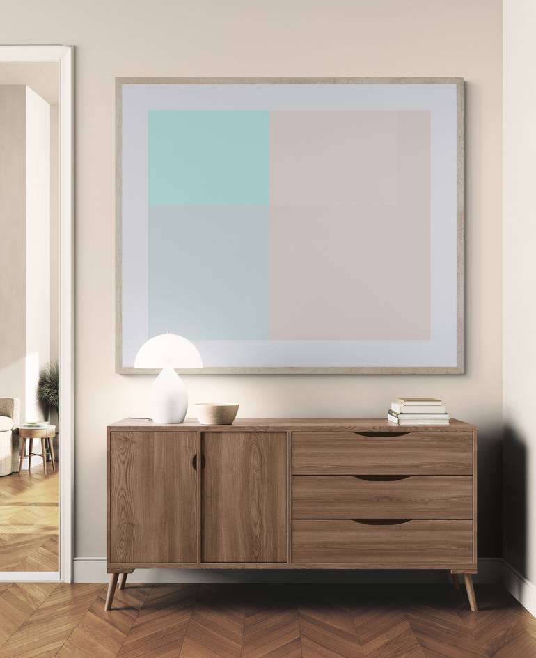 Original Minimalism Abstract Digital by Norma Duncan