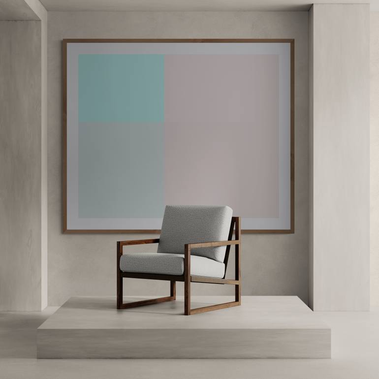 Original Minimalism Abstract Digital by Norma Duncan