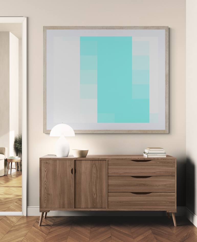 Original Minimalism Abstract Digital by Norma Duncan
