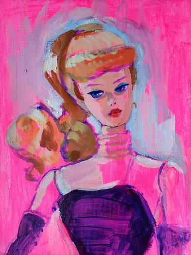 Original Pop Art Women Paintings by Liz Adams