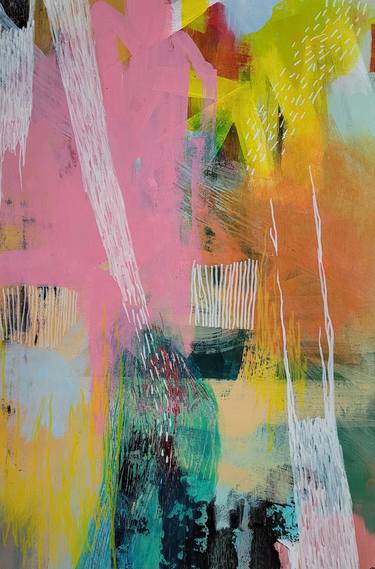 Original Abstract Expressionism Abstract Paintings by Niina Doherty