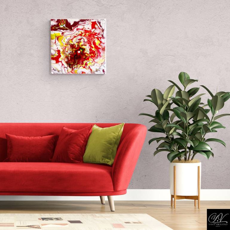 Original Abstract Expressionism Abstract Painting by Yana Virtuoso