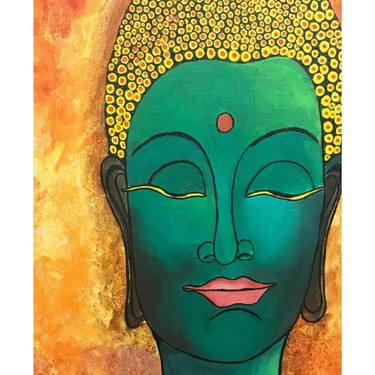 Original Abstract Expressionism Religion Paintings by Simran Datwani