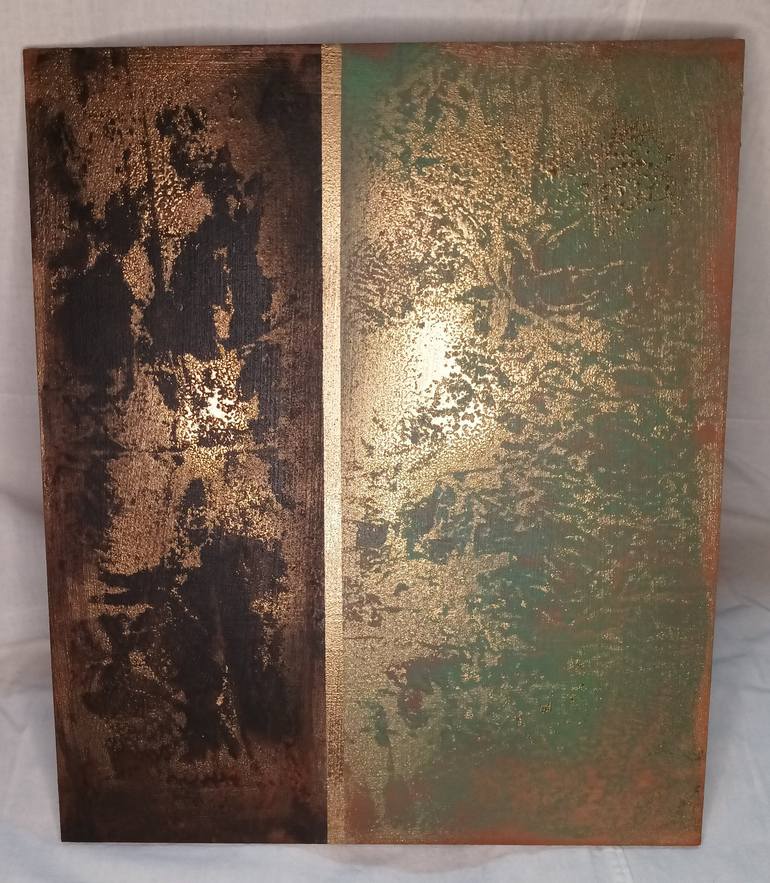 Original Modernism Abstract Painting by Slavomir Klacko